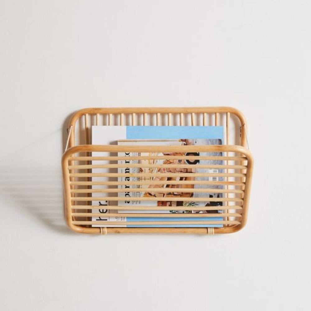 Rattan Mail/Magazine Holder